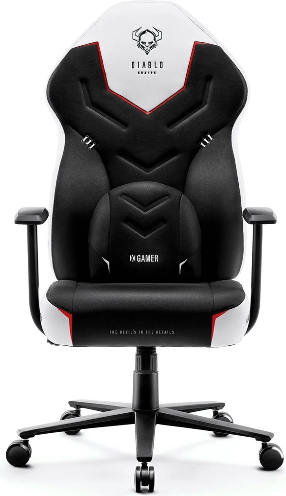 Krzesło do gamingu Diablo X-Gamer 2.0 Normal Size Snow White