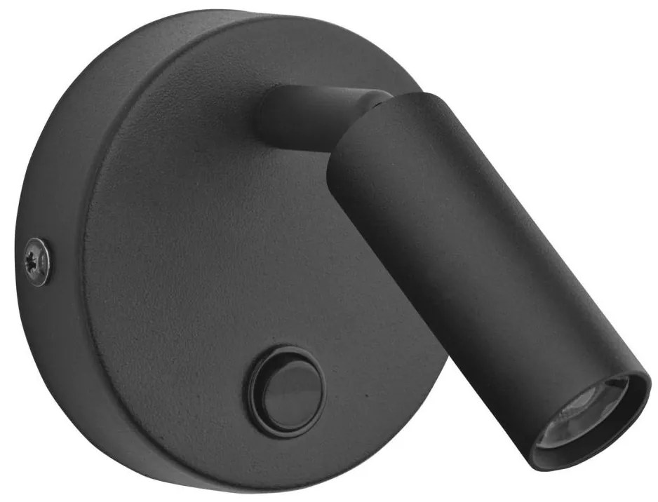 Kinkiet punktowy ENZO 1xG9/8W/230V czarny