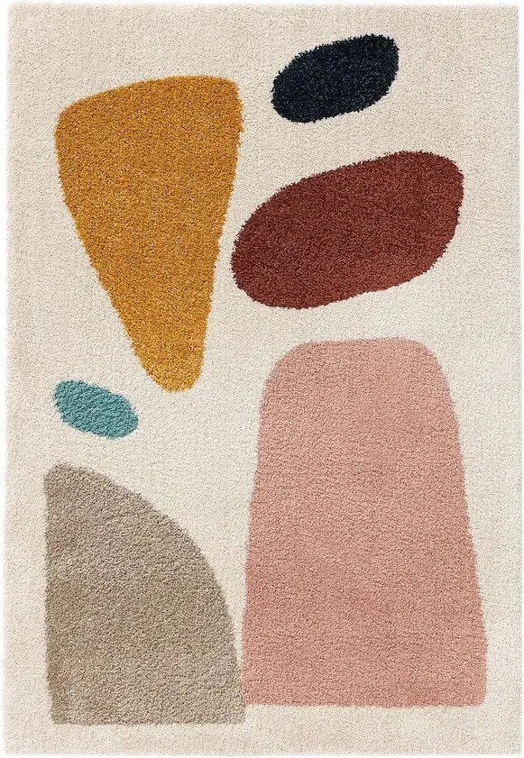 Kolorowy dywan shaggy Louise