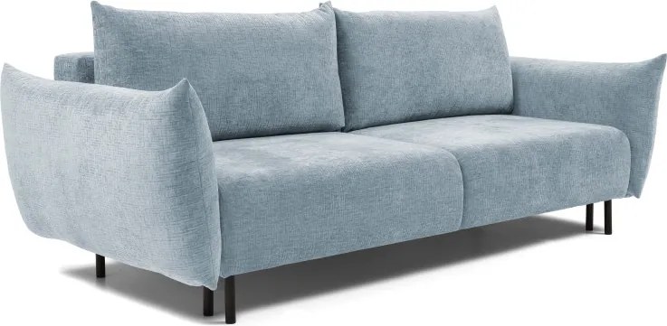 Sofa ADEL z funkcja spania i pojemnikiem BŁĘKITNY OVER THE HORIZON 70