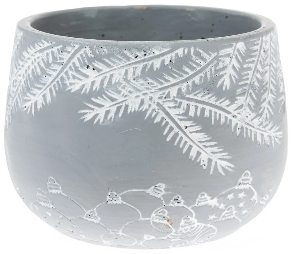 Betonowa doniczka Winter pot, 15,5 x 11 cm