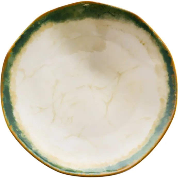 Zestaw 6 talerzy deserowych i 1 talerz do serwowania Emerald