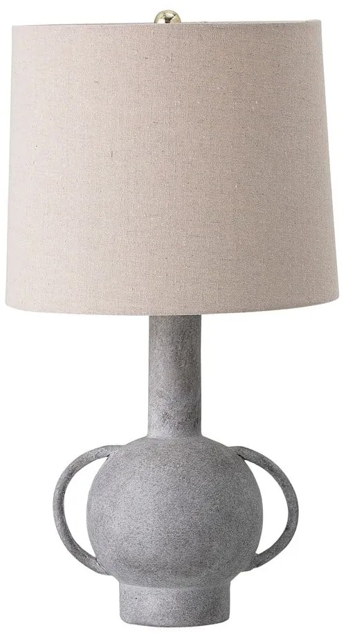 Szaro-beżowa lampa stołowa Kean − Bloomingville