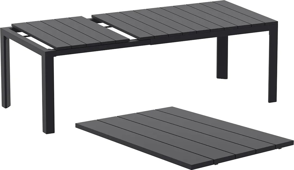 Rozkładany stół do kawiarni i ogrodu Atlantic Table 140/210