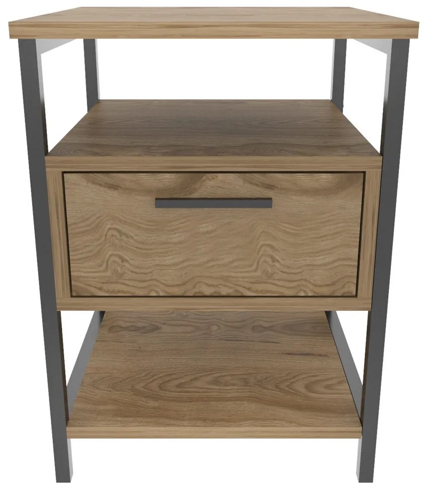 Stolik nocny Alba Black