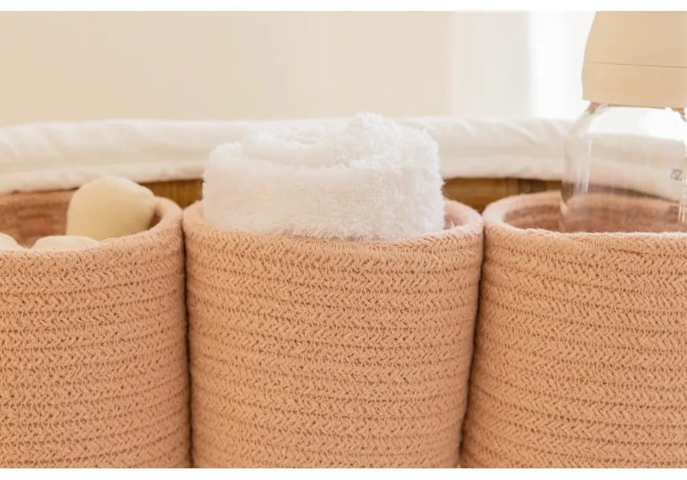 Organizery na łóżeczko zestaw 32 cm Bobby Vintage Nude – Lorena Canals