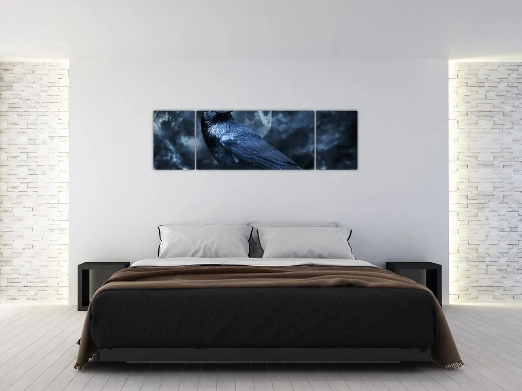 Obraz - Gawron (170x50 cm)