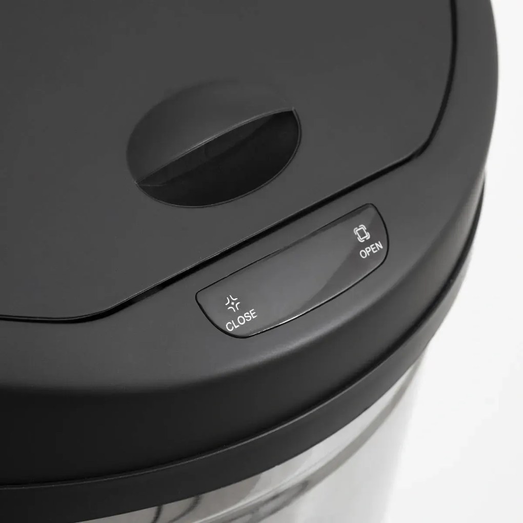 Automatyczny kosz na śmieci ze stali nierdzewnej, bezdotykowy, 42l