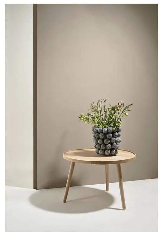 Okrągły stolik z litego drewna dębowego ø 70,5 cm Ebern – Villa Collection