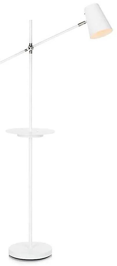 Markslöjd 107308 - Lampa podłogowa z USB LINEAR 1xE14/40W/230V