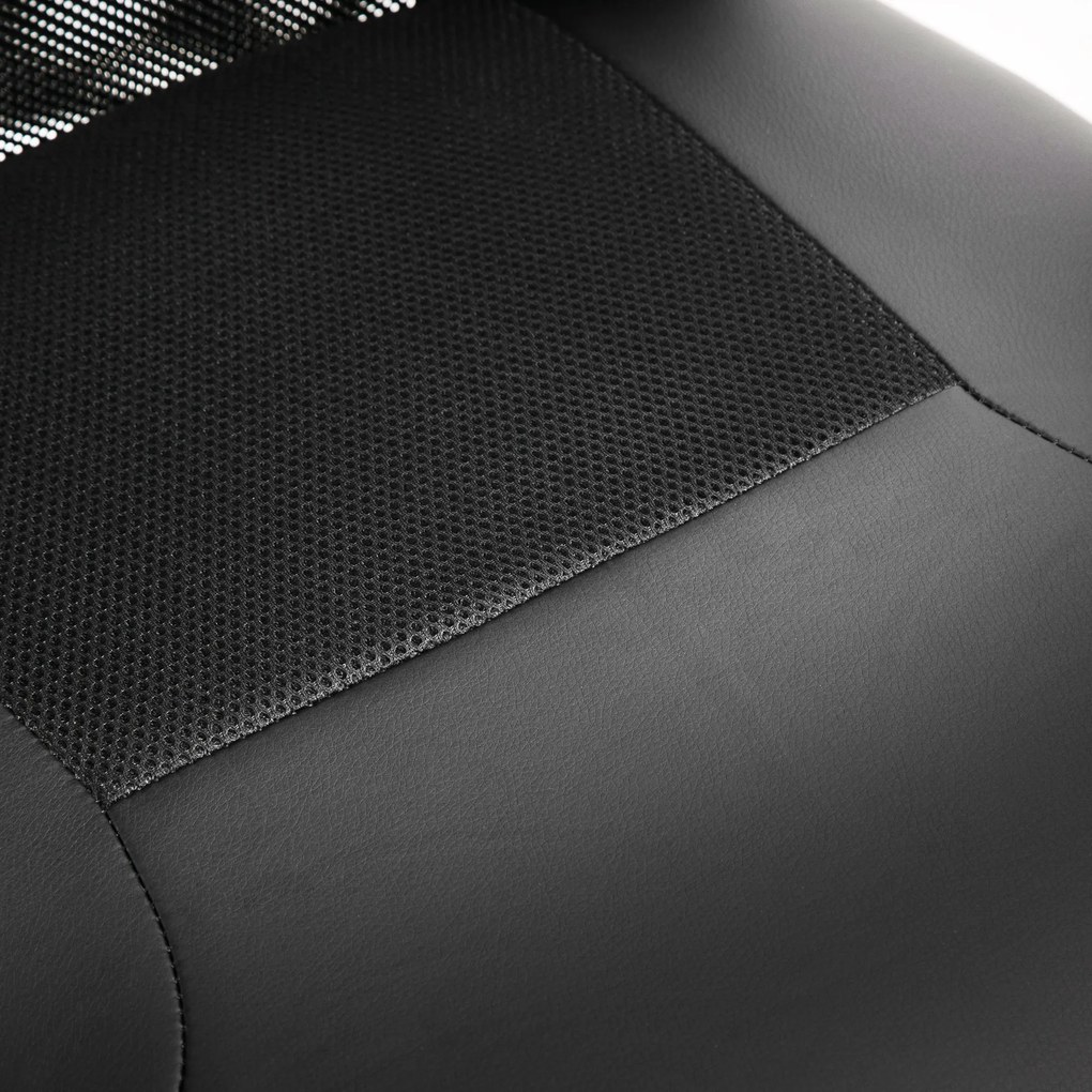 Vinsetto Fotel biurowy z funkcją masażu wygodny fotel do pracy i relaksu | Aosom PL