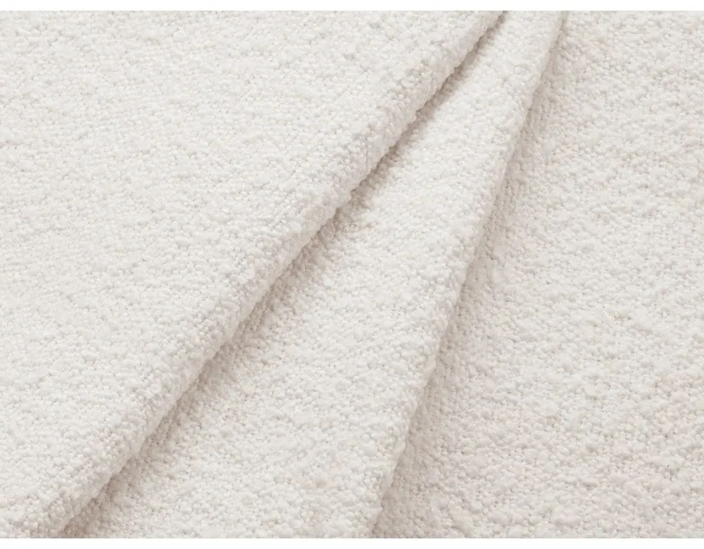 Biała sofa z materiału bouclé 208 cm Poppy – Micadoni