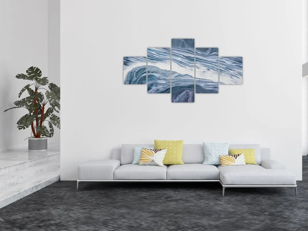 Obraz abstrakcji (125x70 cm)
