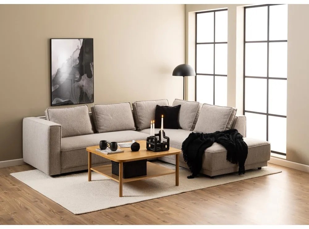 Stolik w dekorze dębu 90x90 cm Banbury – Actona