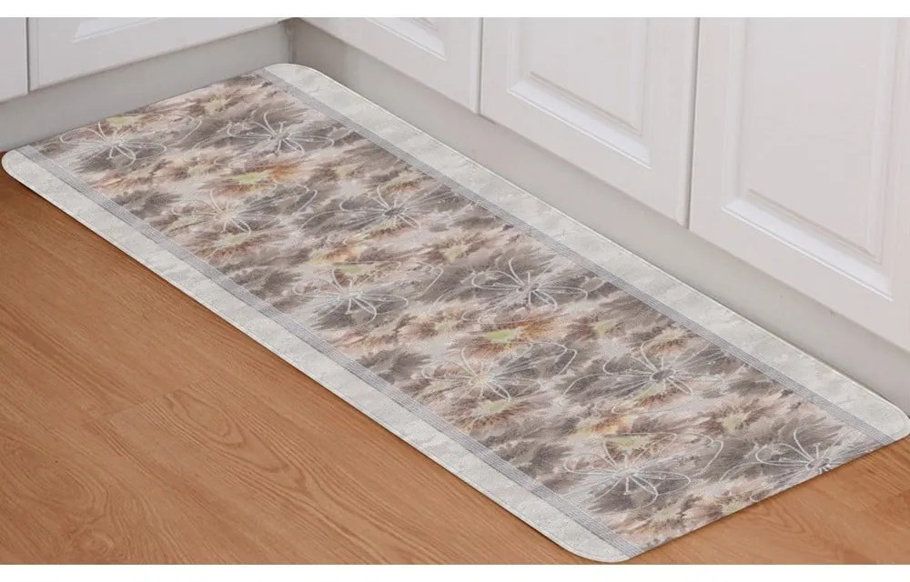 Beżowy chodnik odpowiedni do prania 58x190 cm Blooming – Oyo Concept