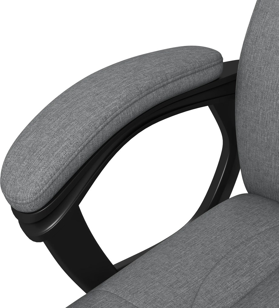 Vinsetto Krzesło biurowe Fotel biurowy Odciążenie stawów regulacja wysokości Funkcja wychylenia 6x75x120cm Szary | Aosom PL