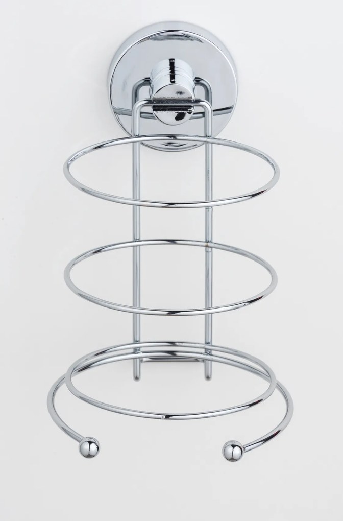 Uchwyt na suszarkę do włosów MILAZZO, Vacuum-Loc - stal chromowana, WENKO