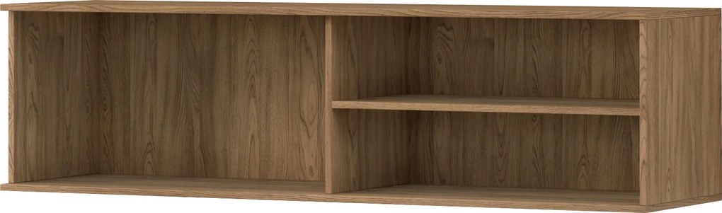 PROMOCJA Nástěnny stolik TV ENTSIAN 150x40cm, dąb artisan II. jakość