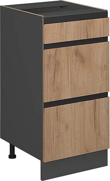 Szafka dolna do kuchni złoty dąb energetyczny 40x46x81.6 r-line