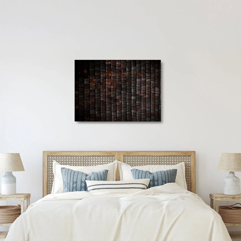 Obraz na szkle - nowoczesny abstrakcyjny obraz (70x50 cm)