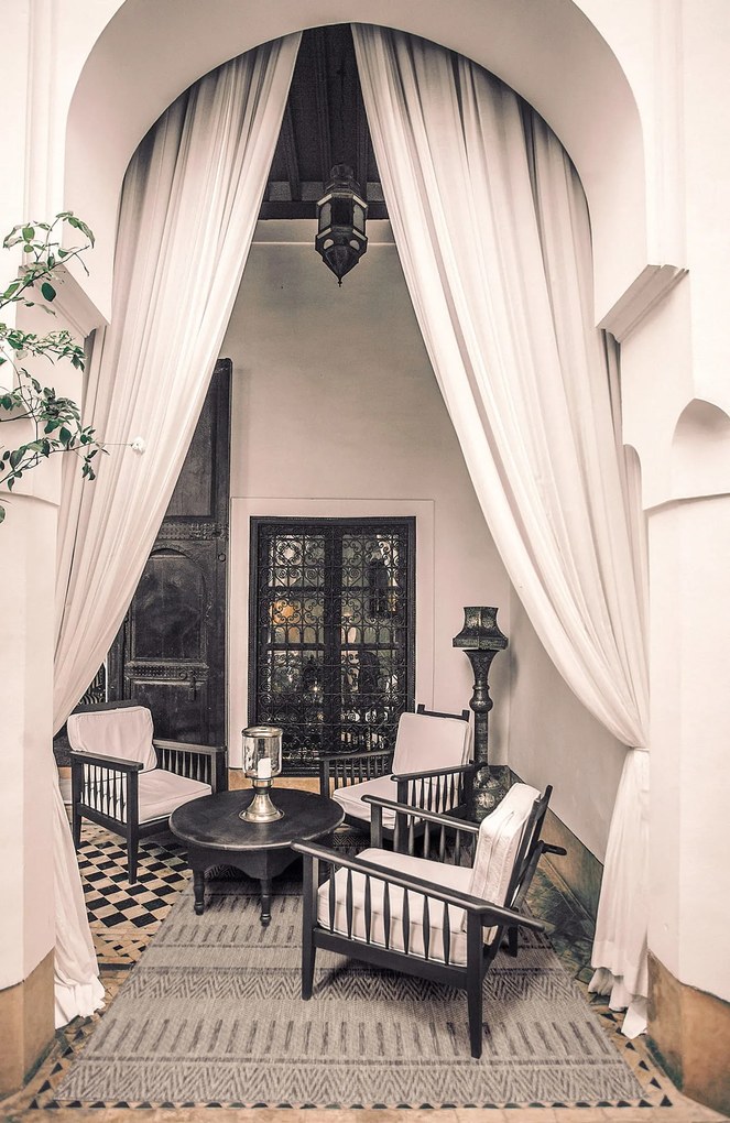 Dywan zewnętrzny Finn Boho ciemny szary 200 cm x 280 cm