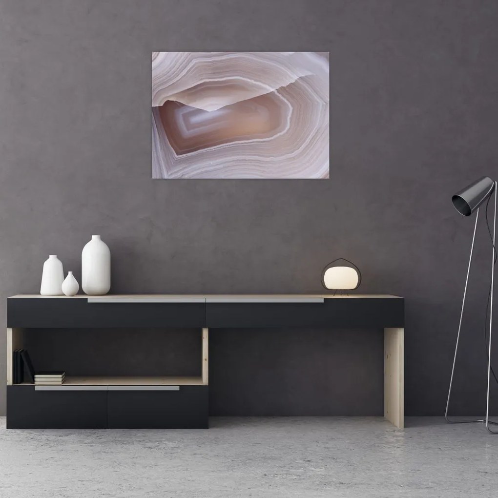 Obraz - Marmurowy agat (70x50 cm)