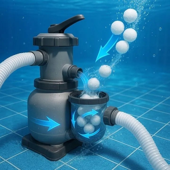 Kulki filtracyjne do filtracji AQUA, 700g Monzana