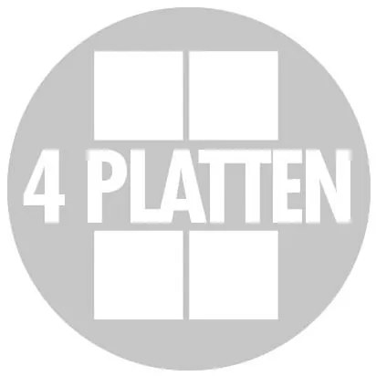 RAVENNA 3 x 3 m - duży parasol ogrodowy z drążkiem bocznym : Substancja Desen - 904
