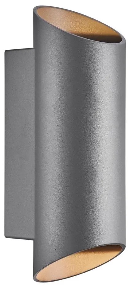 Nordlux - Kinkiet zewnętrzny NICO 2xGU10/35W/230V IP54 antracyt