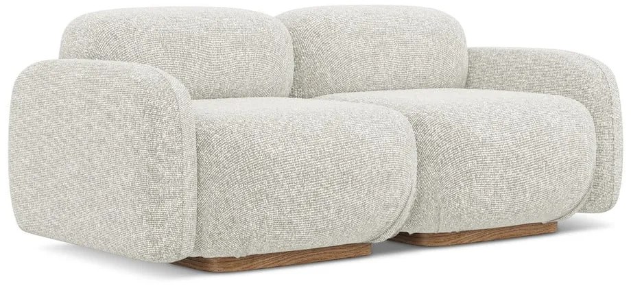 Kremowa sofa modułowa 190 cm Ailani – Makamii