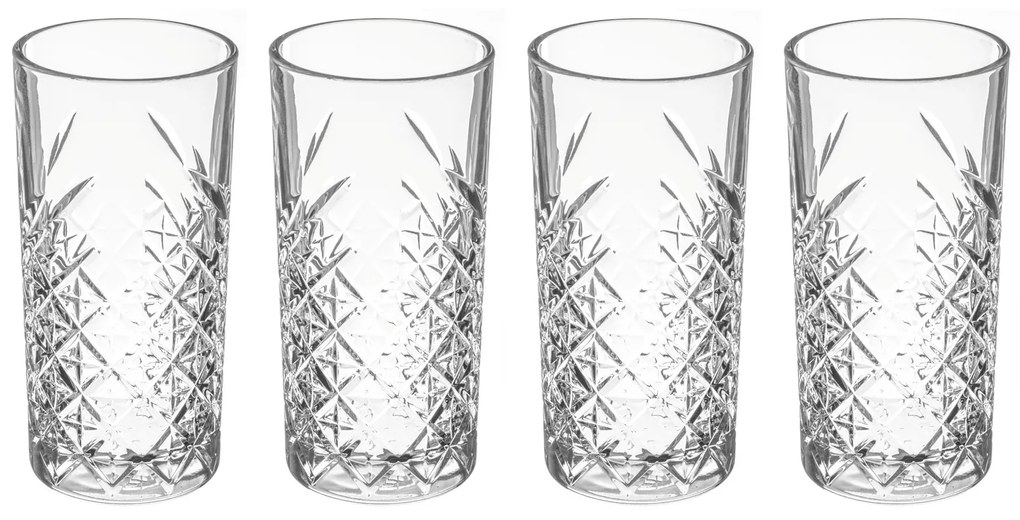 Szklanka wysoka, 4 sztuki, 450 ml