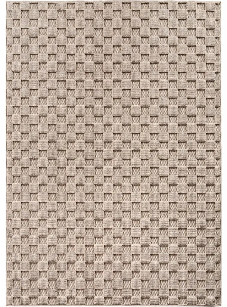 Dywan nowoczesny Helix 3D beżowy 80 cm x 150 cm