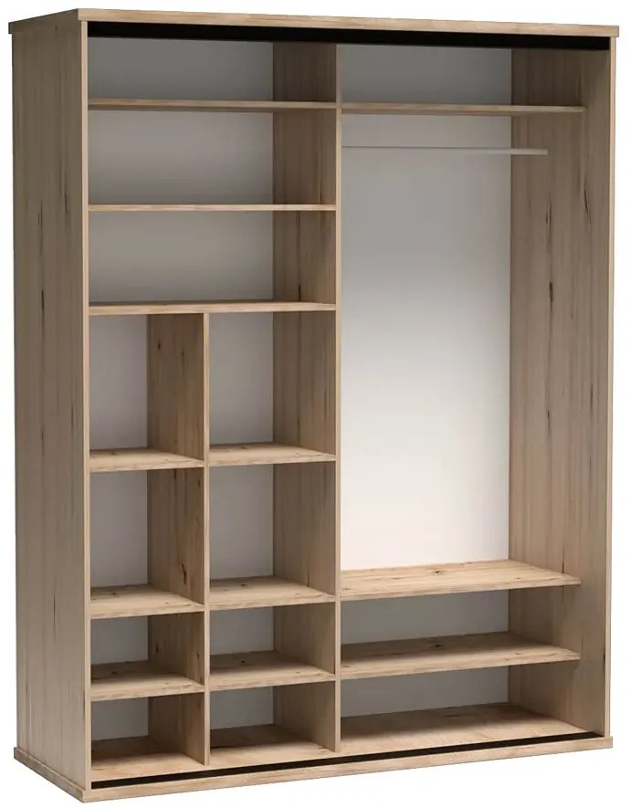 Szafa przesuwna z lamelami 179 cm - Rovel 13X
