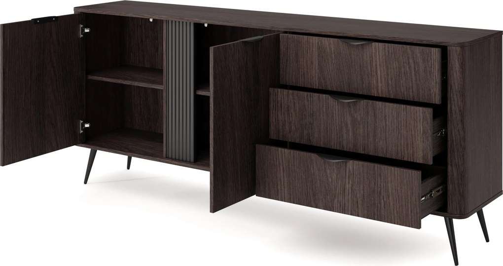 Komoda NOBILE 195,2 cm do Salonu Sypialni Dąb