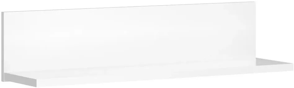 Biała półka 90 cm wisząca w stylu skandynawskim F3-L91