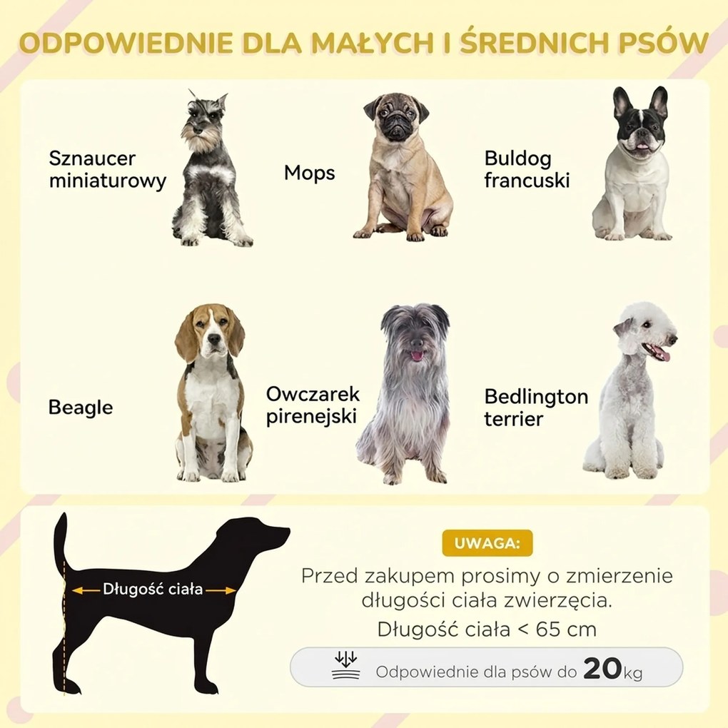 PawHut Drewniany domek dla psa z tarasem odporny na warunki atmosferyczne 121x77x78 cm czarno-żółty | Aosom PL