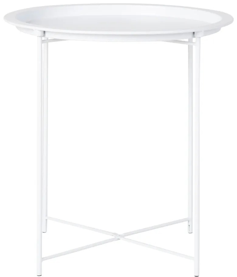 Metalowy okrągły stolik ø 47 cm Bastia – House Nordic