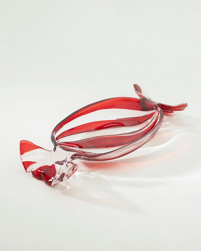 Półmisek szklany Candy 34x15x4 cm