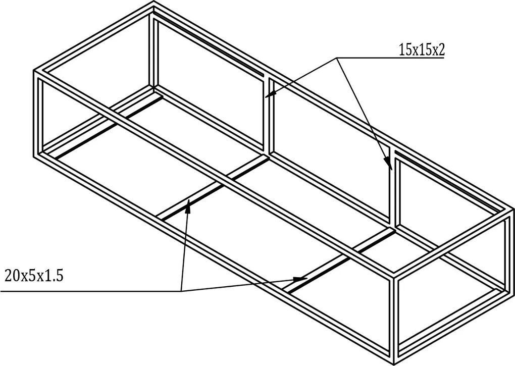Stelaż podumywalkowy 150S