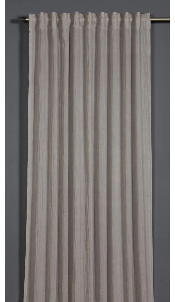 Szara zasłona 135x245 cm Etamine – Sehlbach