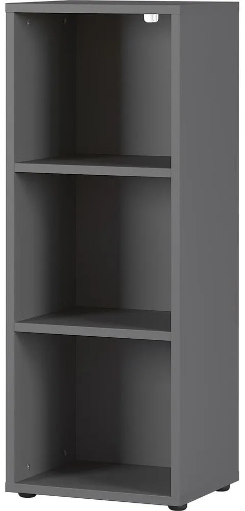 Antracytowy regał 45x120 cm Agenda – Germania