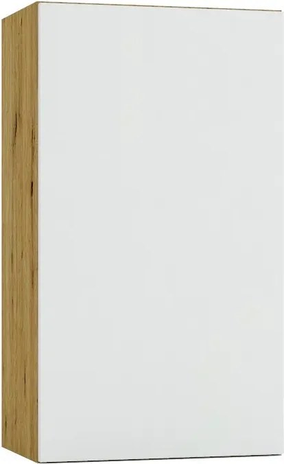 Szafka kuchenna górna 40 cm dąb artisan + popiel N7-S55