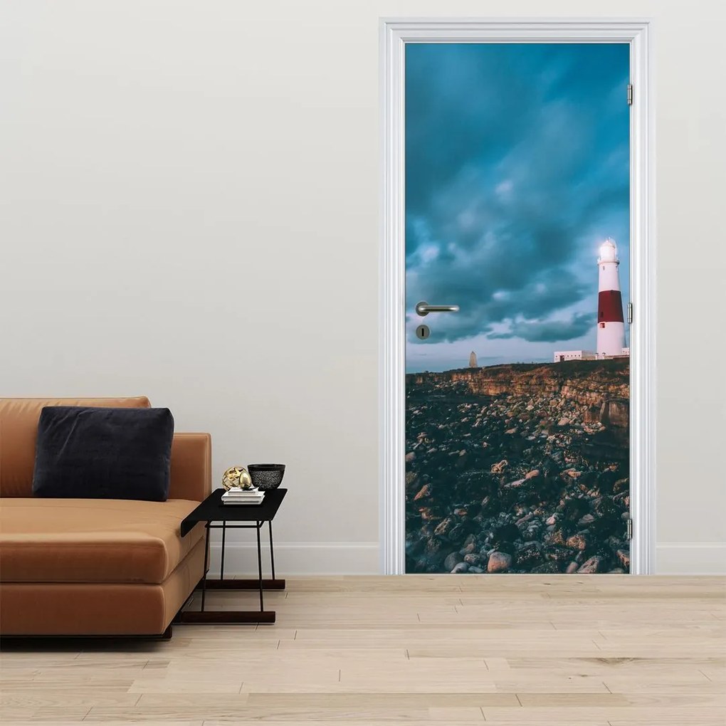 Fototapeta na drzwi - Latarnia morska (95x205cm)