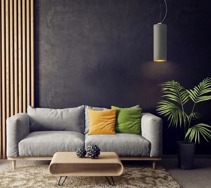 Lampa wisząca tuba glamour na białym stelażu - T0-A91