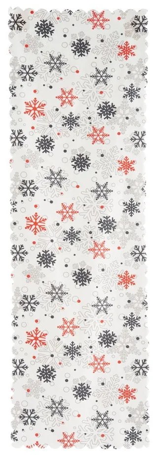 Zestaw 4 świątecznych poszewek na poduszki i bieżnika Minimalist Cushion Covers Red Christmas