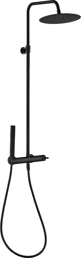 Luisa kolumna prysznicowa mechaniczna czarna