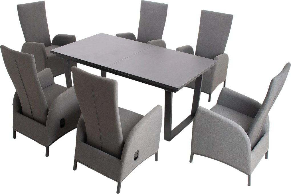 Doppler LIVORNO PARIS 3 ogrodowy zestaw wypoczynkowy 6+1