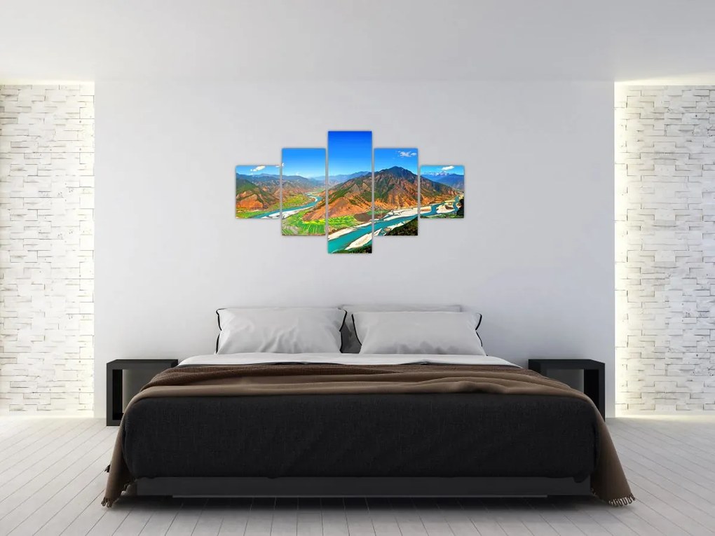 Obraz - Rzeka Jangcy (125x70 cm)