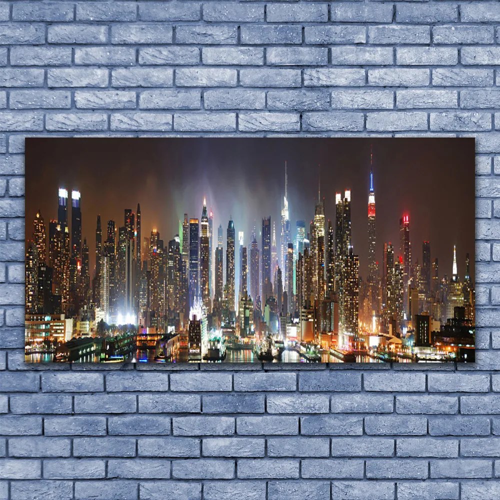 Obraz na płótnie Panorama Wieżowców