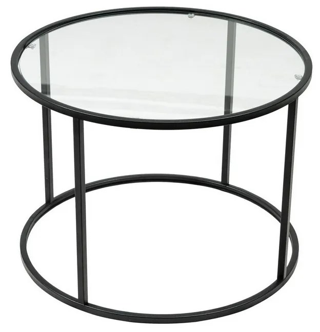 Stolik konferencyjny Berlin Black, 60 cm